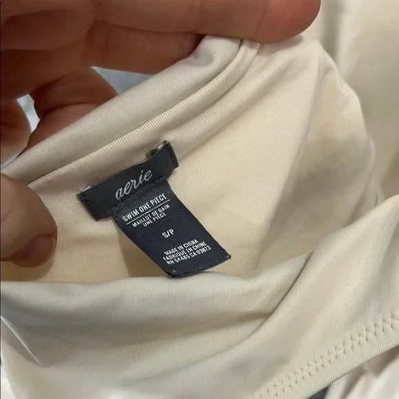 aerie Crochet One Piece Swimsuit Cute one piece swimsuits Boho Womens size Small - Picture 7 of 9